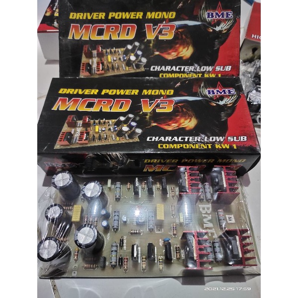driver power mono MCRD V3 by BME CARAKTER LOW SUB horeg kualitas no.1