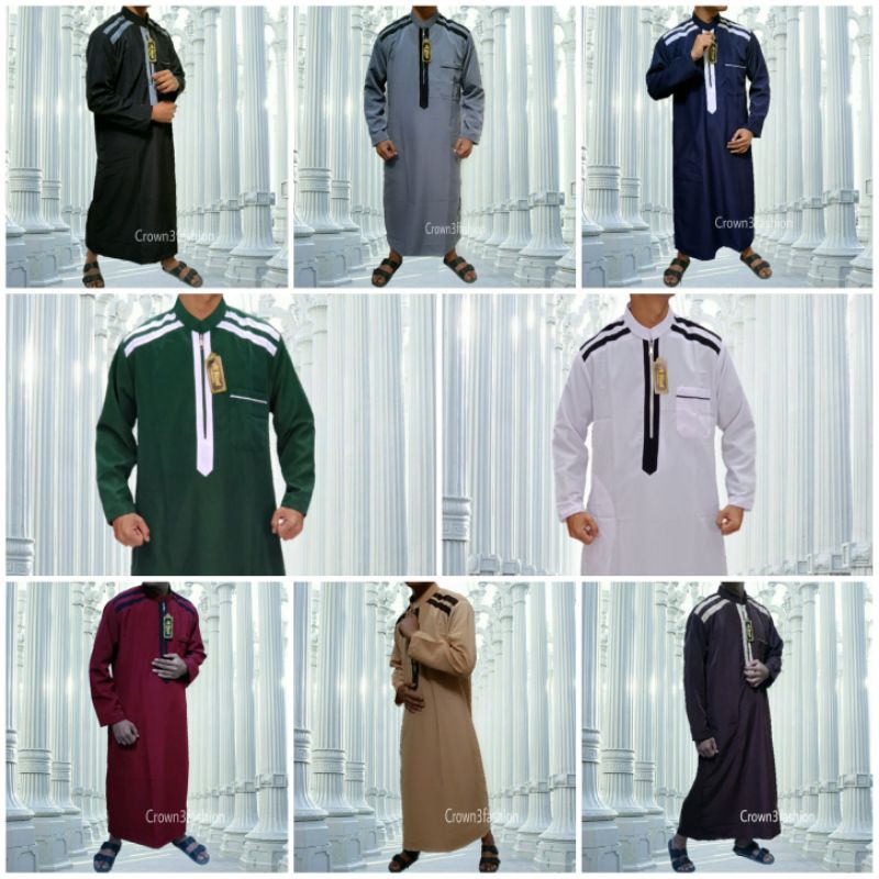 Jubah gamis pria terbaru *COD √