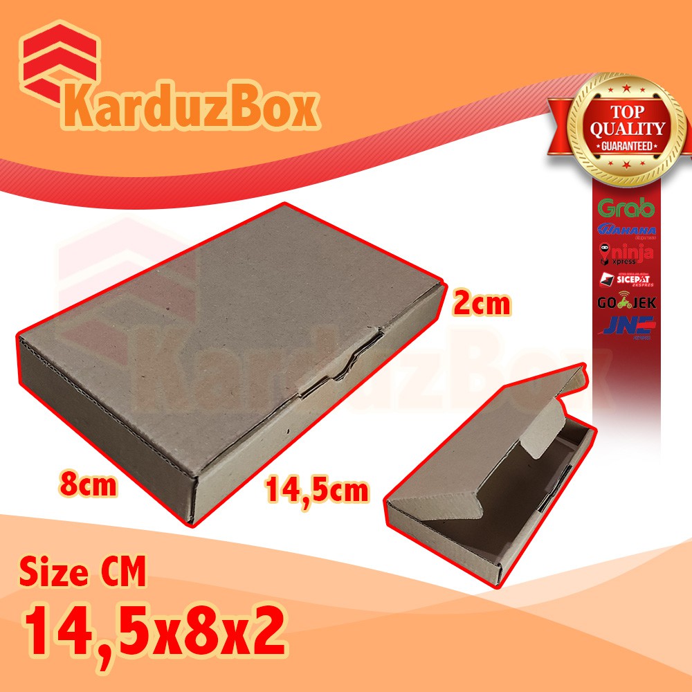 

14,5x8x2 kotak Kardus Packaging Box PIZZA