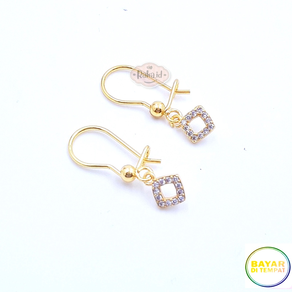 RAKA Acc - Anting Clip / Klip SERBA 15000 Xuping Aksesoris Wanita Lapis Emas 18k 621