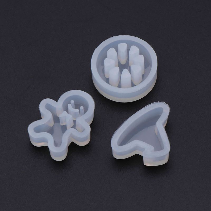 SIY  Silicone Mold Cookies Making DIY Cake Bakery Decoration Gear Epoxy Resin Jewelry