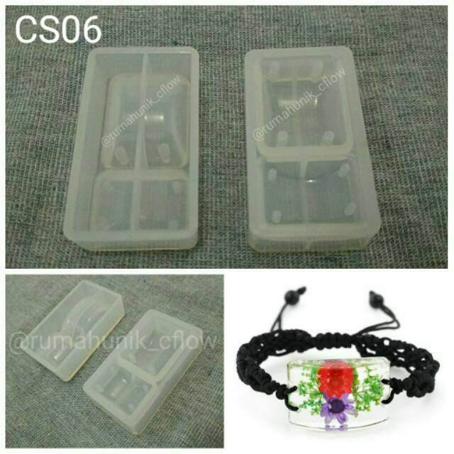 Cetakan resin cetakan gelang cetakan orgonite silicone mold cetakan kerajinan