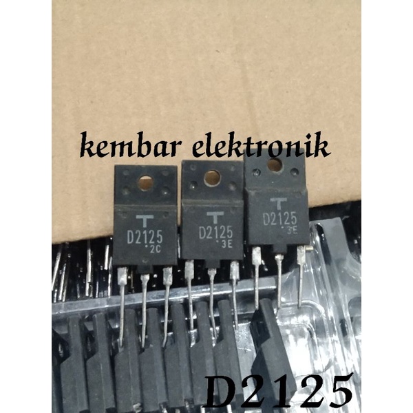 Transistor horizontal Tr D2125 Horizontal cabutan ORI Original
