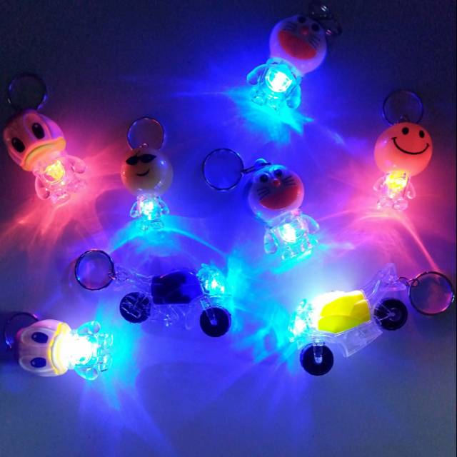 GANTUNGAN KUNCI LED KARAKTER