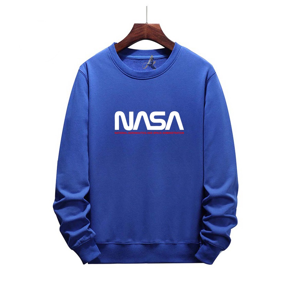 SWEATER OVERSIZE CREWNECK NASA STREETWEAR  SWEATSHIRT PRIA DAN WANITA