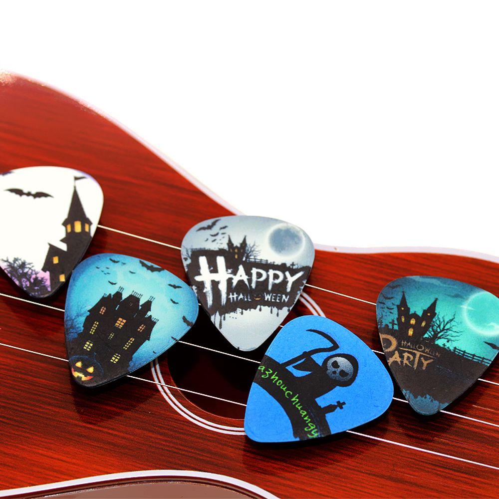 LANFY 10PCS Guitar Picks Colorful Ukulele Two Side Pick Acoustic Guitar Electric Guitar Parts High Quality Finger Shrapnel