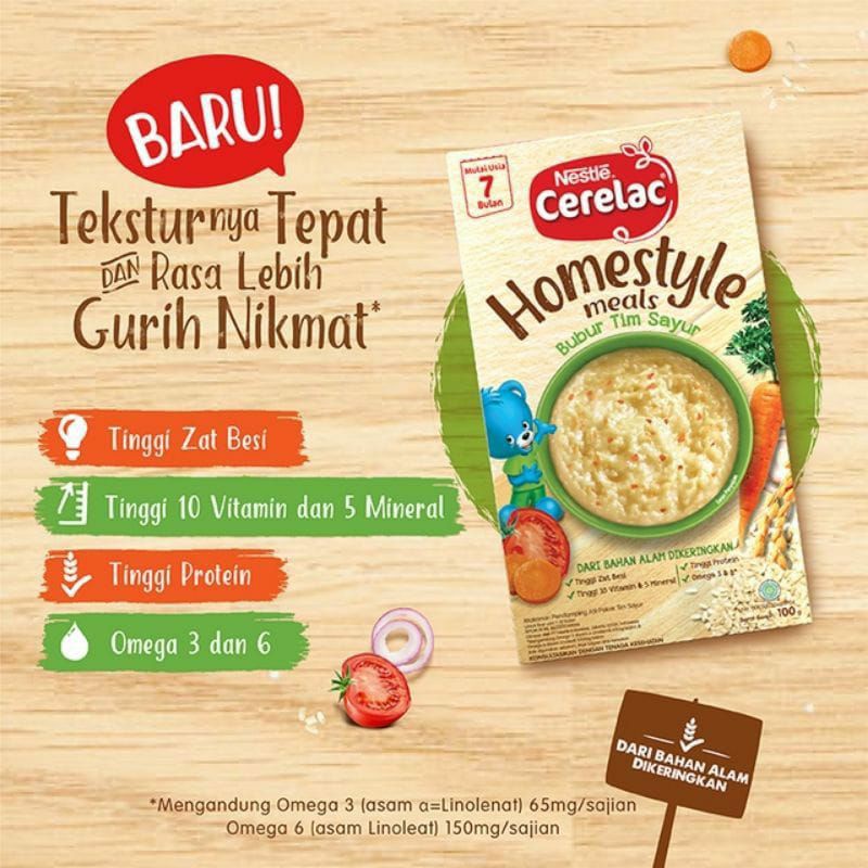 Nestle Cerelac Homestyle 8+ 100gr