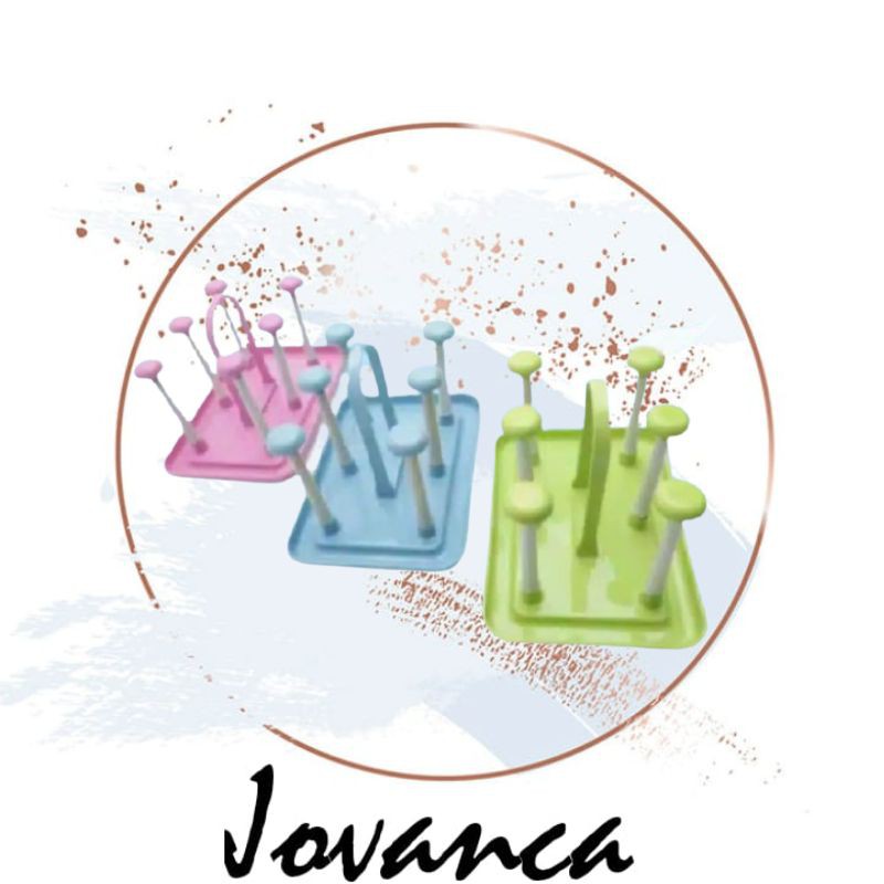 Stand gelas plastik / Rak gelas plastik / Rak dapur