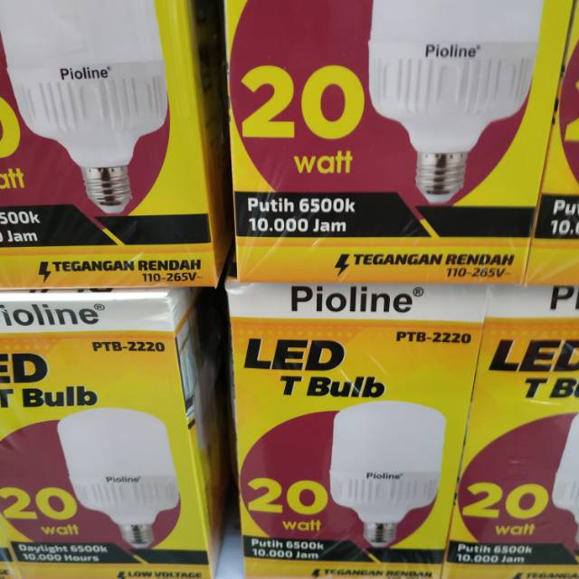 Jual Lampu Led 20w / 20 Watt Lampu Murah Pioline | Shopee Indonesia