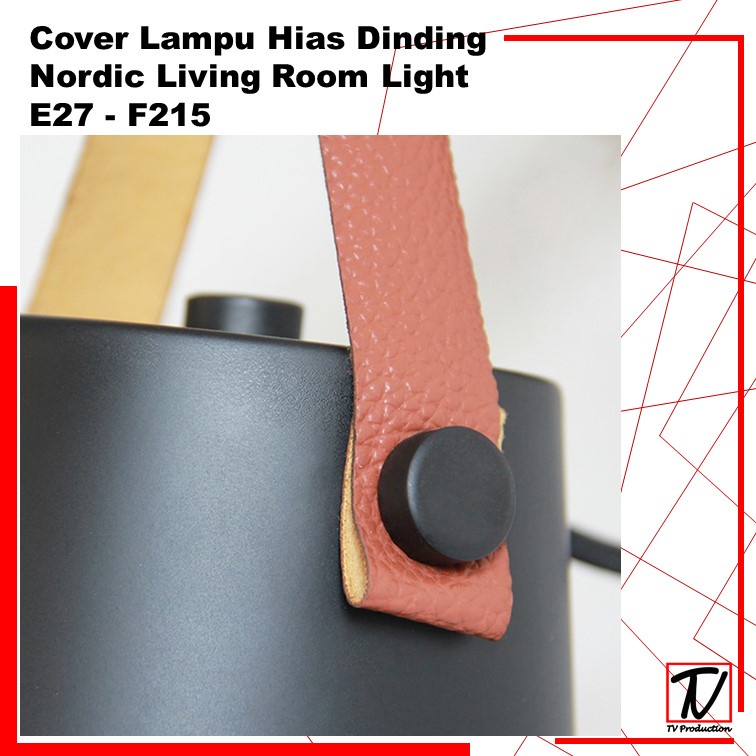 Cover Lampu Hias Dinding Nordic Living Room Light / Lampu Dinding Penghias Ruangan