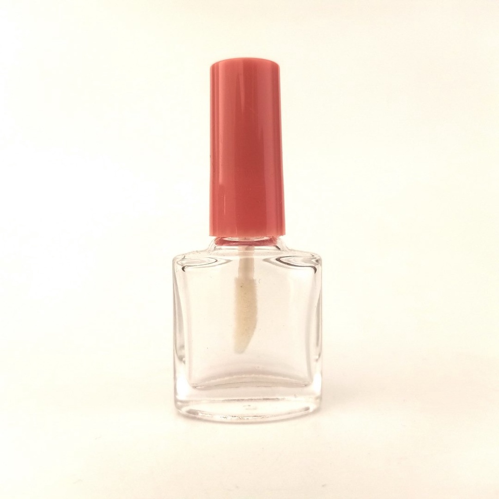 (Minim 20pcs) Botol Lipgloss Tutup Peach6ml / Liptint Peach / Lip Gloss / 6ml KACA BENING TUTUP Peac