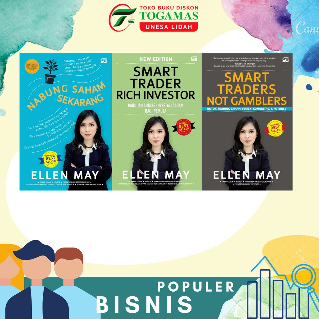 BUKU NABUNG SAHAM SEKARANG SMART TRADER RICH INVESTOR