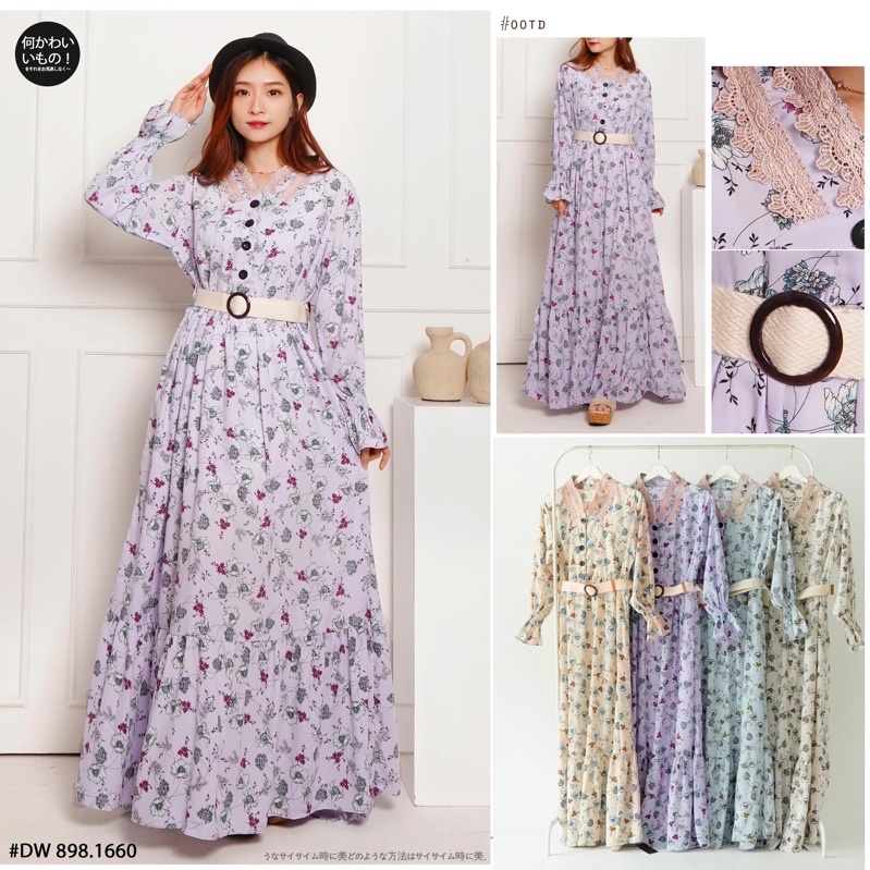 PGMTA SHOP - gamis syari motif casandra