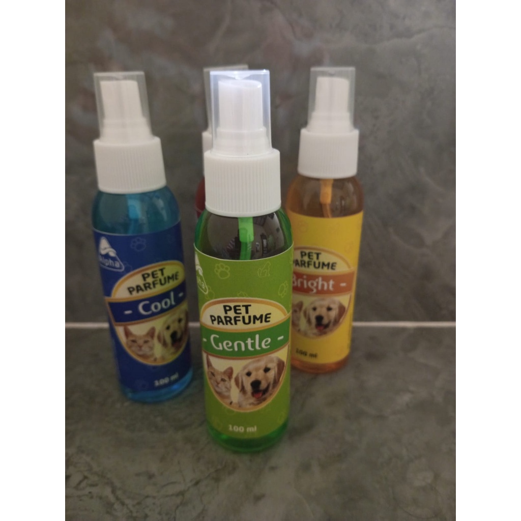 ALPHA - Parfum Kucing - Pewangi Kucing Parfum Anjing Kelinci 100 ml