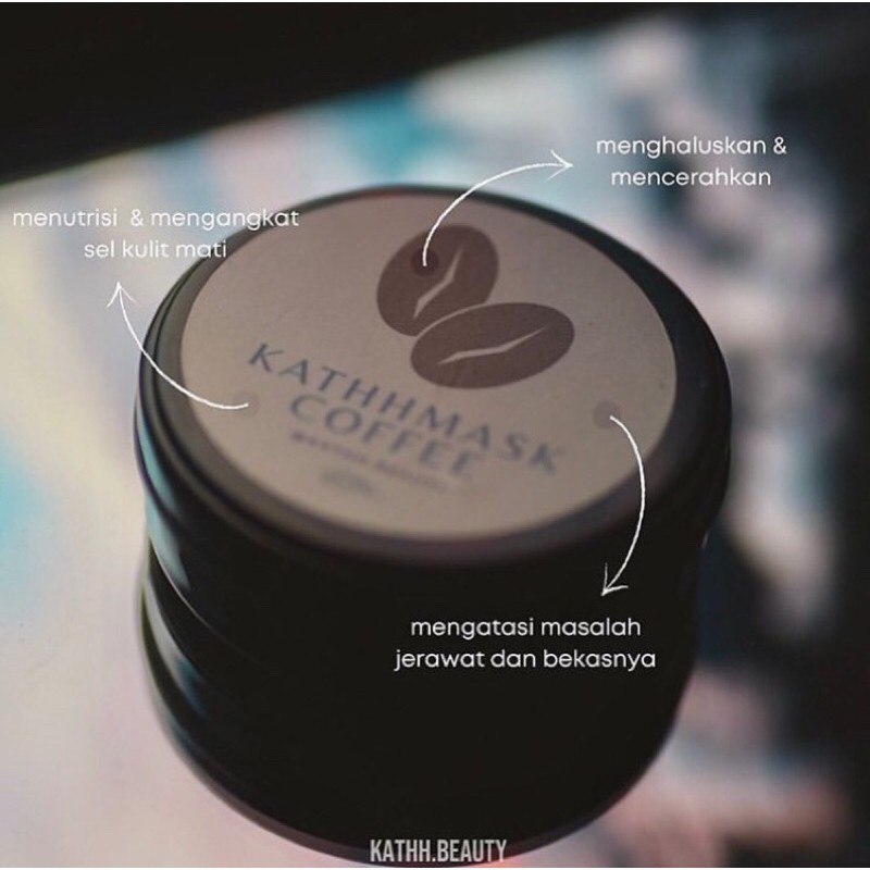 READYSTOCK KATHH MASK COFFEE