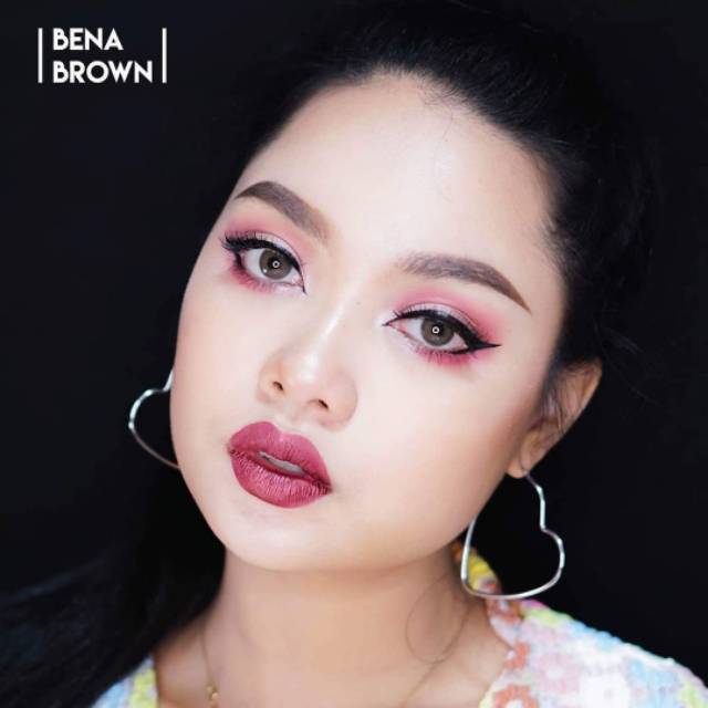 

Softlens Bena Brown Kitty Kawaii