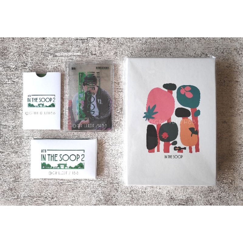 [CEK VARIASI] BTS IN THE SOOP 2 Official PC Transparent Photocard Postcard Set ITS2 | RM JIN SUGA J-