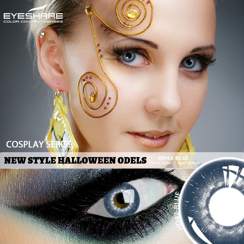 [✅COD] Softlens / Kontak Lensa berwarna kosplay game halloween anime softlens mata korea lens normal minus (0.00) Halloween HD series