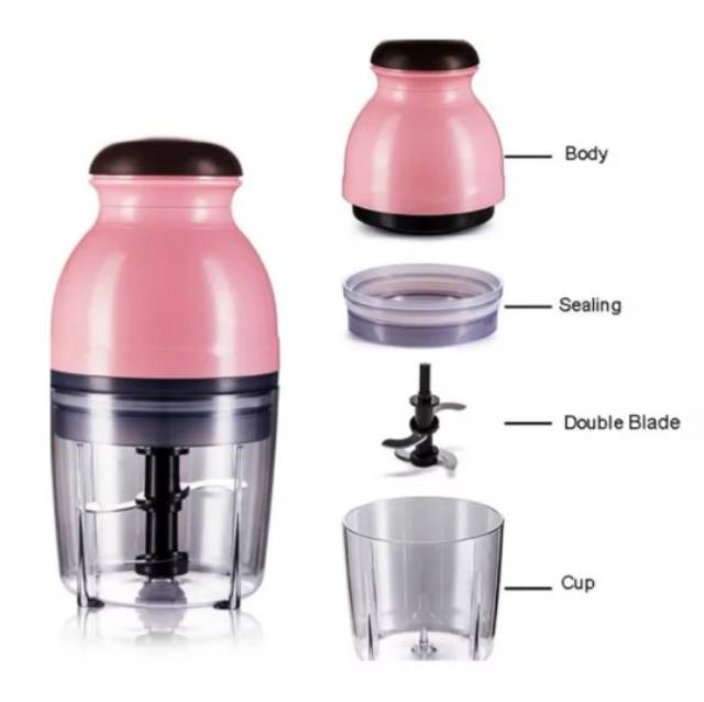 Hand Blender Capsule Cutter Quatre Blender Mixer Serbaguna Multifungsi