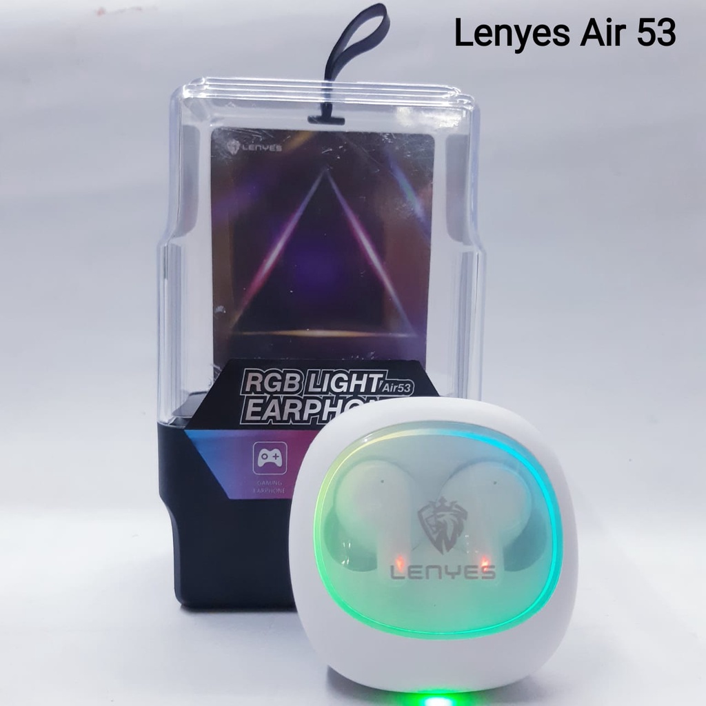 Headset Wireless Lenyes Air 53 Headset Bluetooth TWS Lenyes Air 53 RGB Earphone