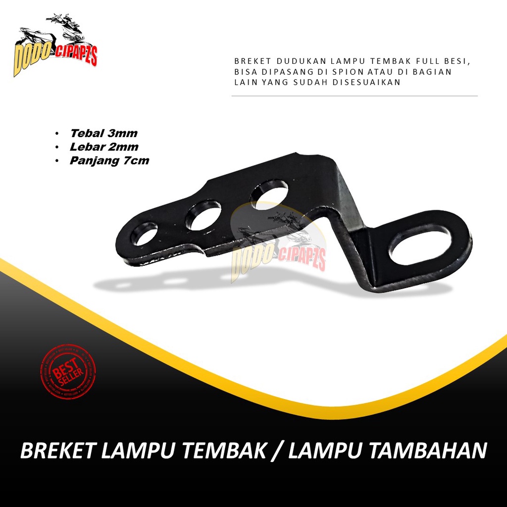 BREKET LAMPU TEMBAK / BREKET LAMPU TAMBAHAN