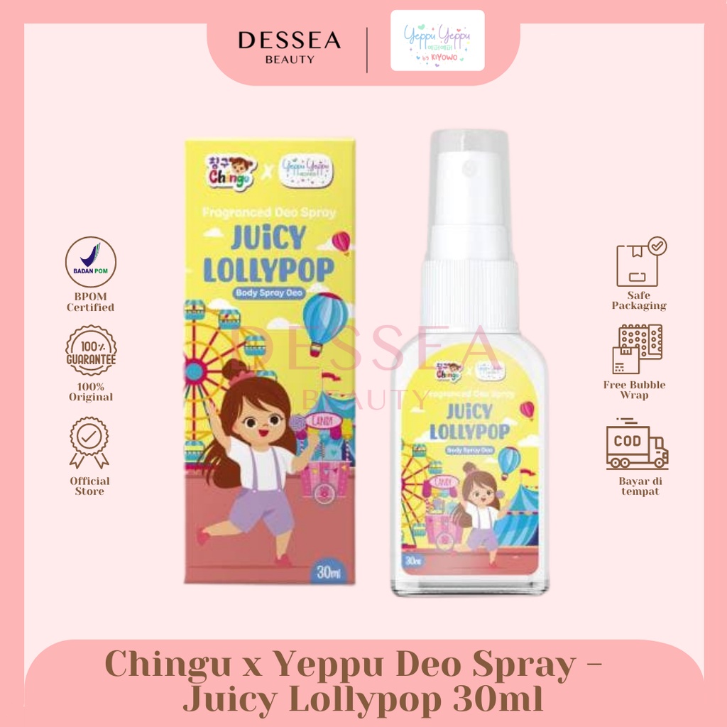 CHINGU BY KIYOWO DEODORANT SPRAY YEPPU YEPPU 30 ML