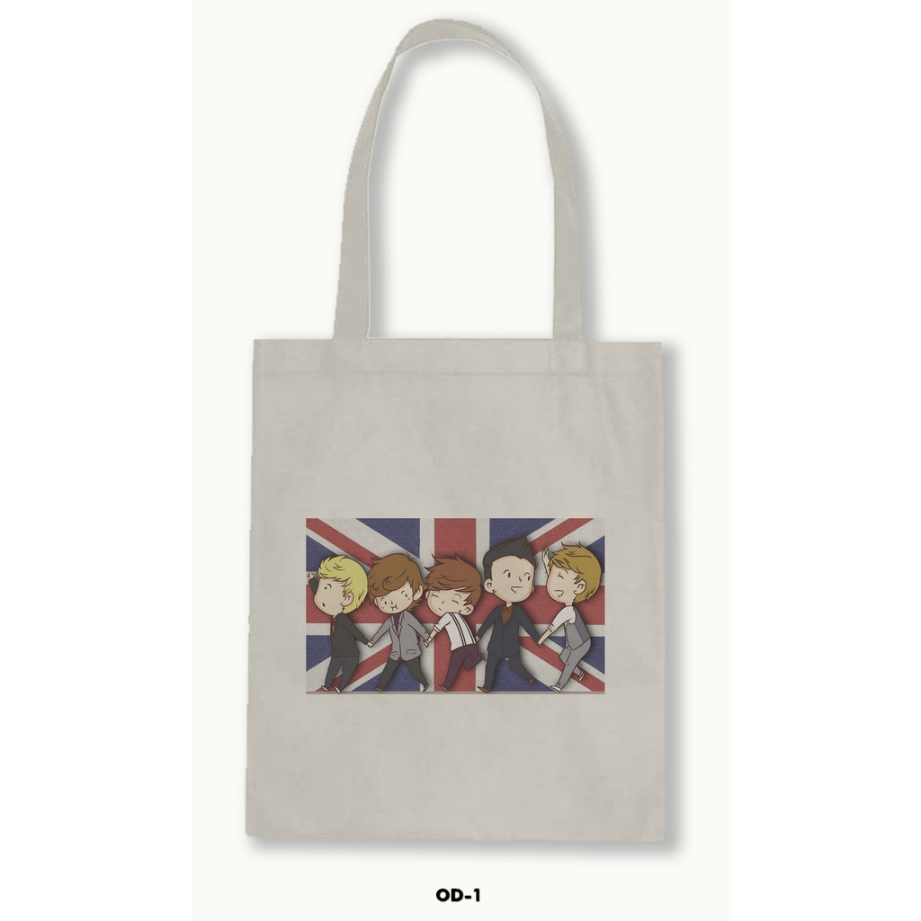 TOTE BAG BLACU - ONE DIRECTION