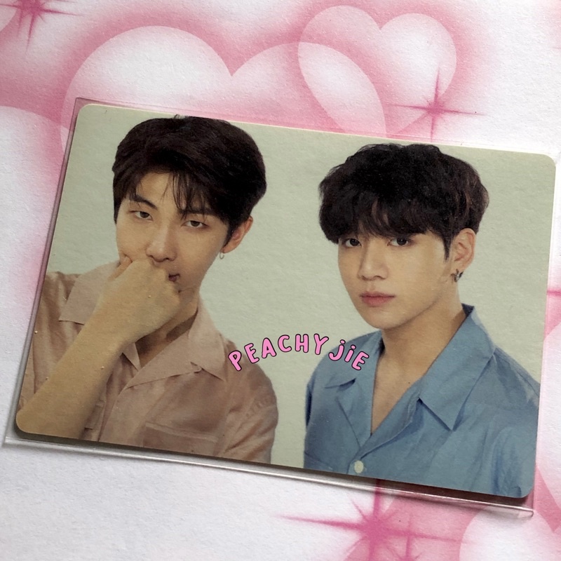 mini photocard mpc lys love yourself bts world tour namkook namjoon jungkook official