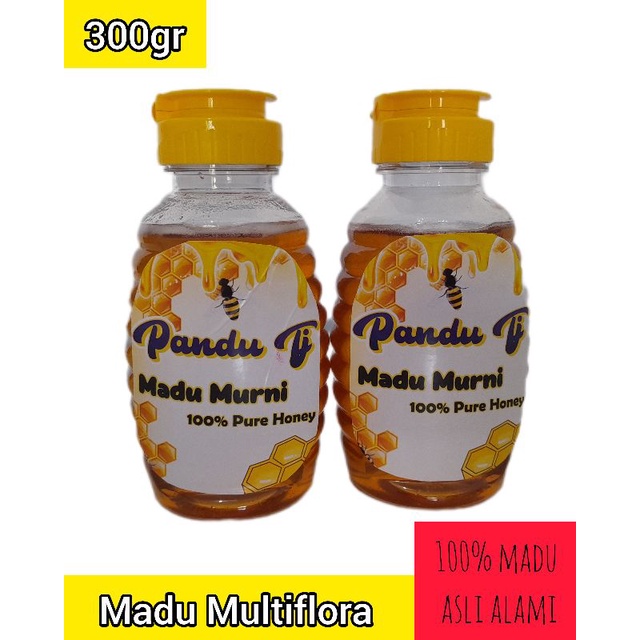 

[PROMO] MADU MULTIFLORA 300gr-100% MADU MURNI ASLI ALAMI-MULTIFLORA RAW HONEY-PANDUTJ