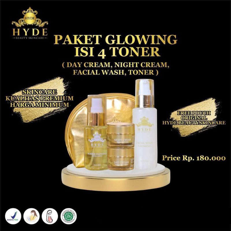 HYDE BEAUTY SKINCARE BPOM & HALAL MUI