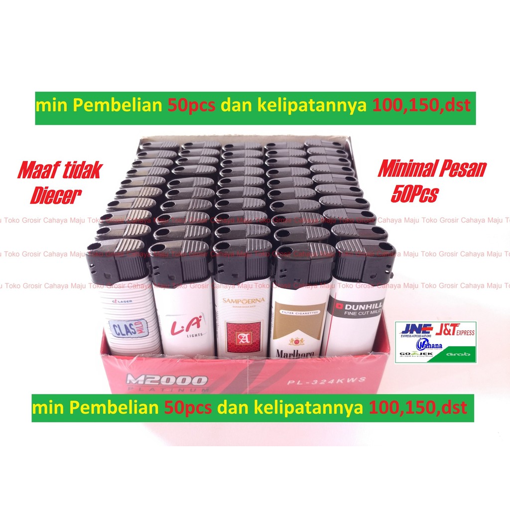 Korek Gas Murah Magnet Polos