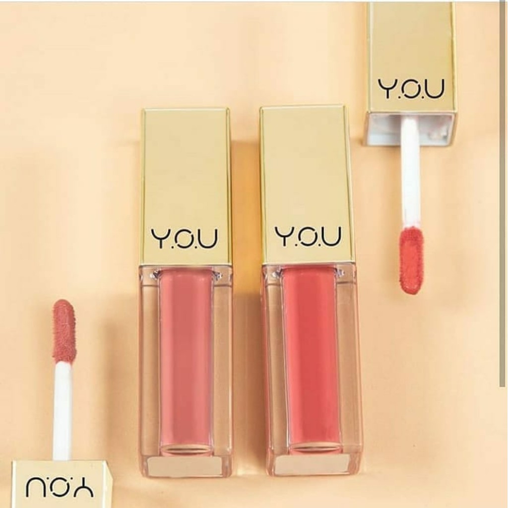 YOU Rouge Velvet Matte Lip Cream (The Gold One) 4.5 gr