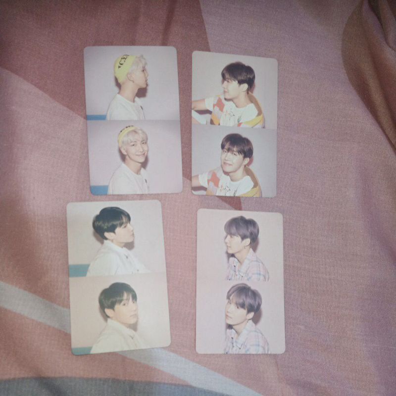 Photocard BTS Persona 1 Jungkook, suga, jhope, RM
