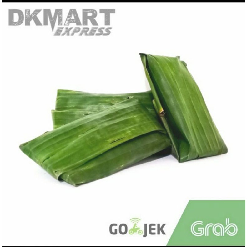 tempe bungkus daun isi 10 piece