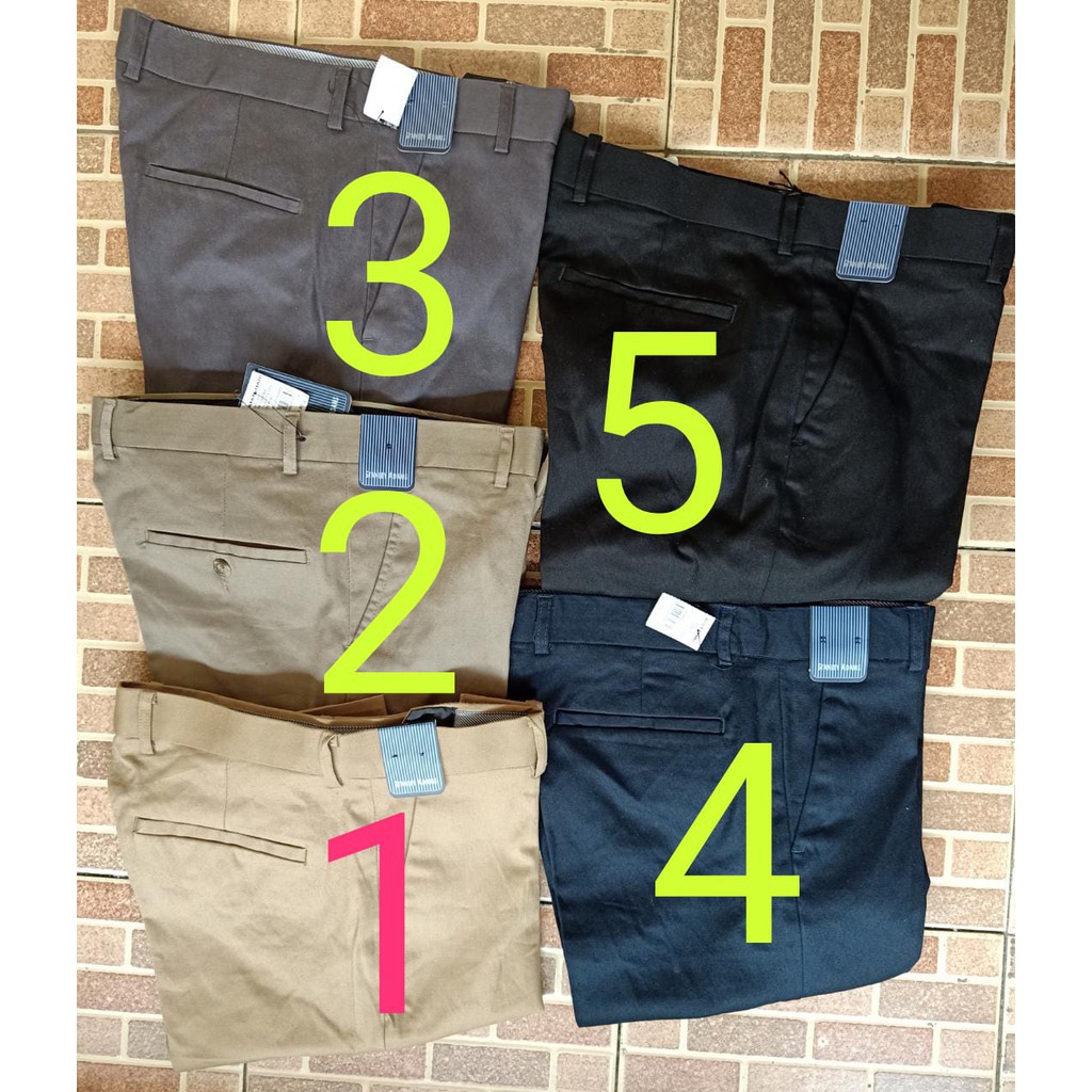 ums    CELANA CHINOS FORMAL PRIA-STANLEY ADAM ORIGINAL SLIMFIT/strech