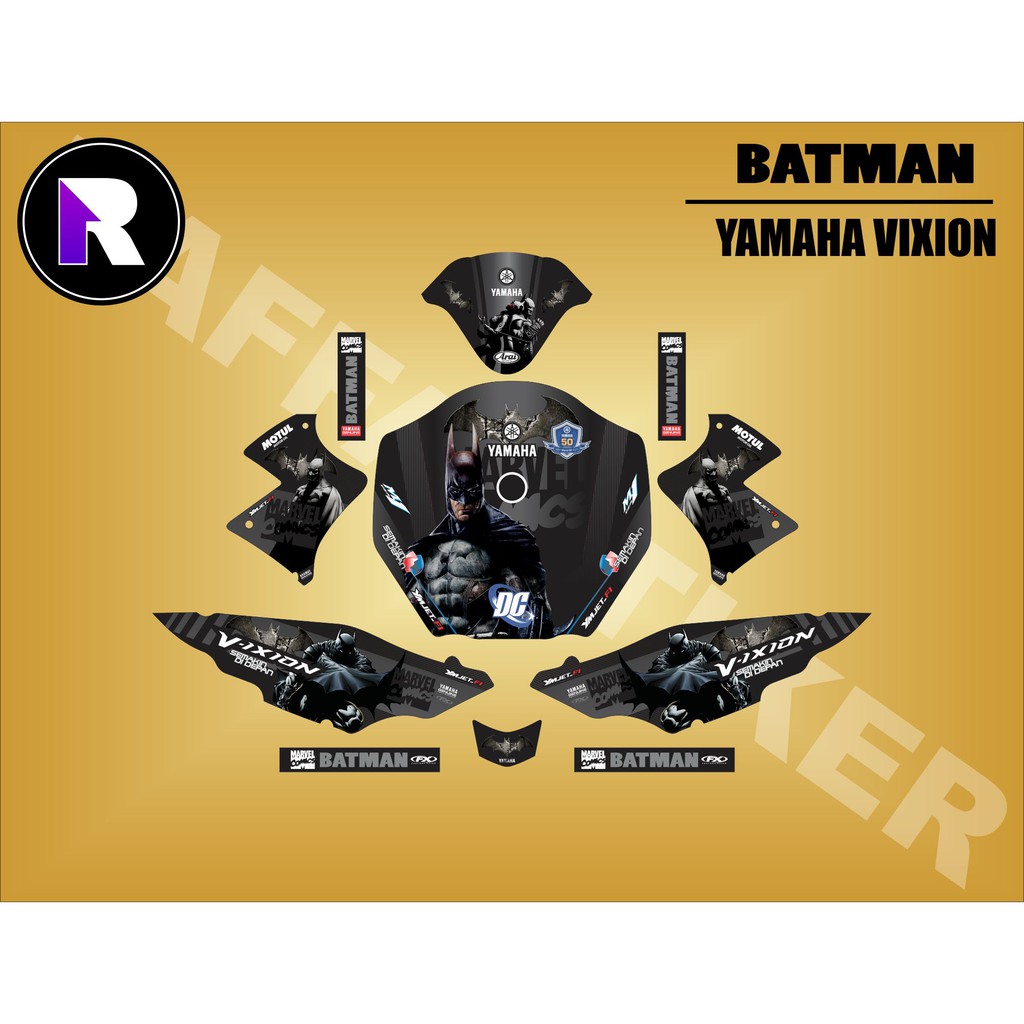 Sticker Stripping List Body N Vixion Advance GP Edition Ori Yamaha