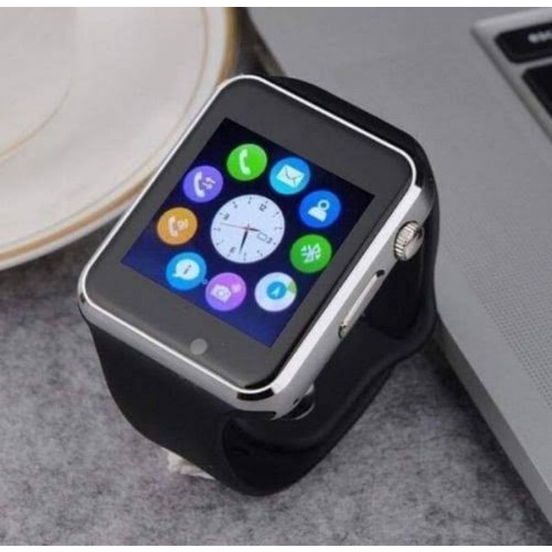 Jam Tangan U10 / A10 Jam Tangan_Pintar_Smart_Watch_Notif_Telfon_SMS_WA_Terlaris