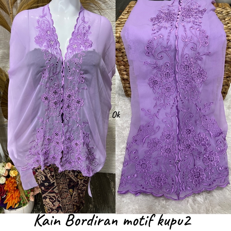 kain bordir motif kupu