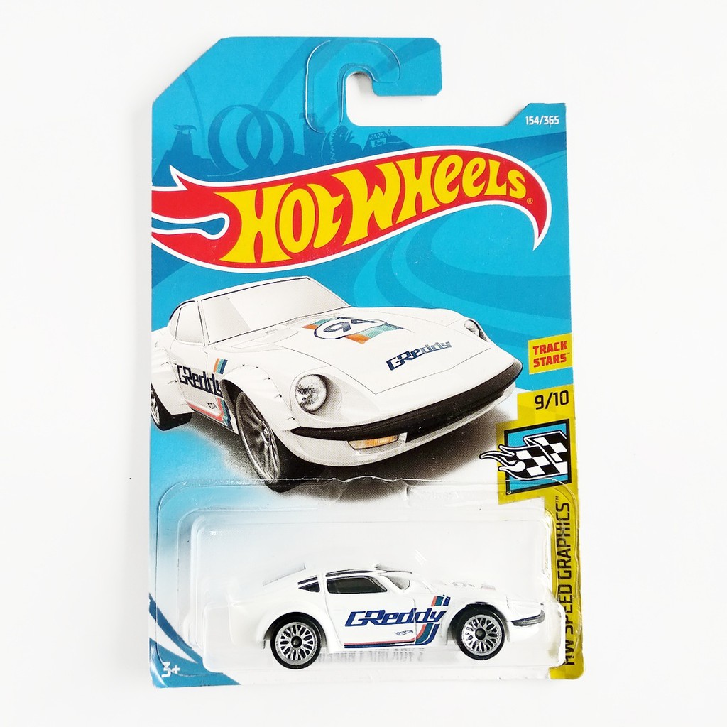 Hot Wheels Nissan Fairlady Z Putih HW Speed Graphics Mobil Hotwheels