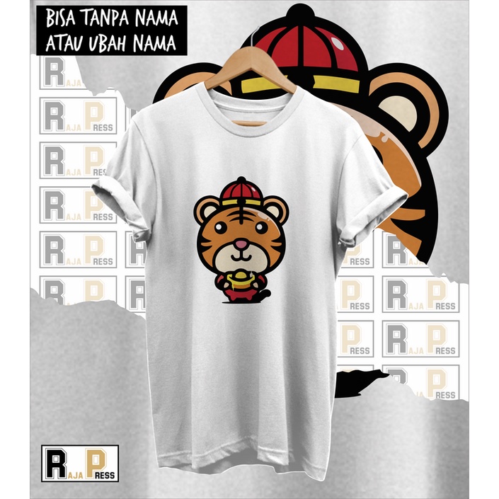 KAOS IMLEK SBAJU IMLEK MACAN CHIBI SINCIA FAMILY KATUN COMBED 30S