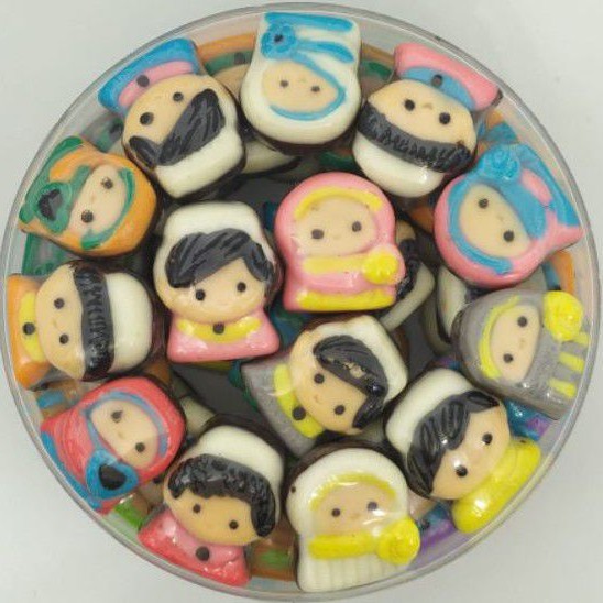 

Coklat Karakter Lucu Muslim Kids (MK) 300gram Coklat Mezem