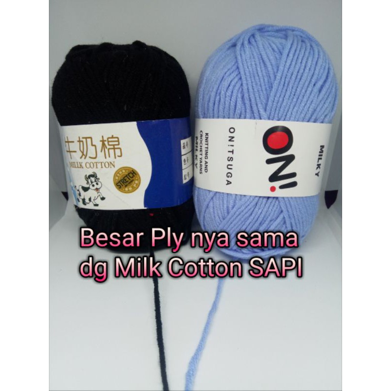 Milky Onitsuga (Milk Cotton 5ply)