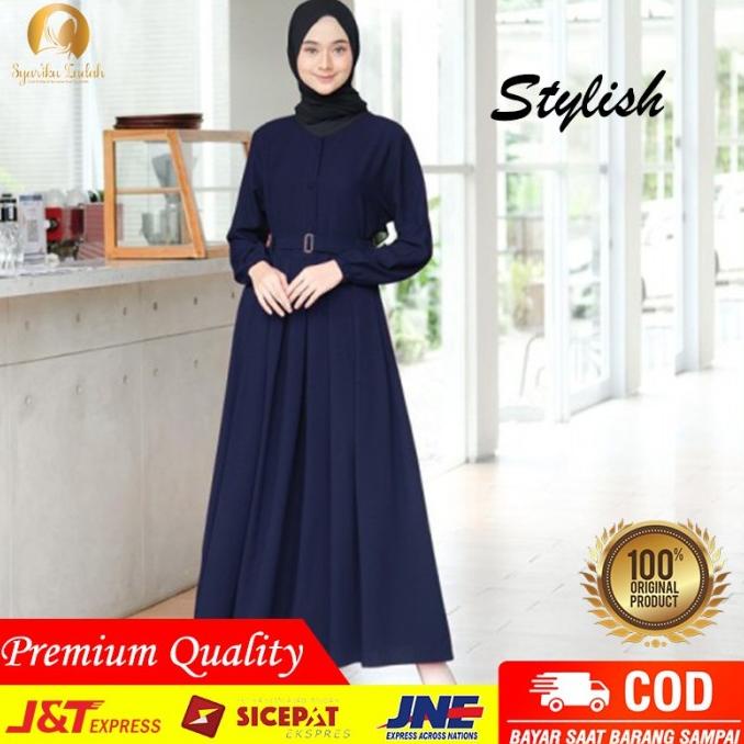 COD OK BAJU GAMIS TERBARU BAJU MUSLIM WANITA REMAJA SANTAI MUSLIMAH PESTA