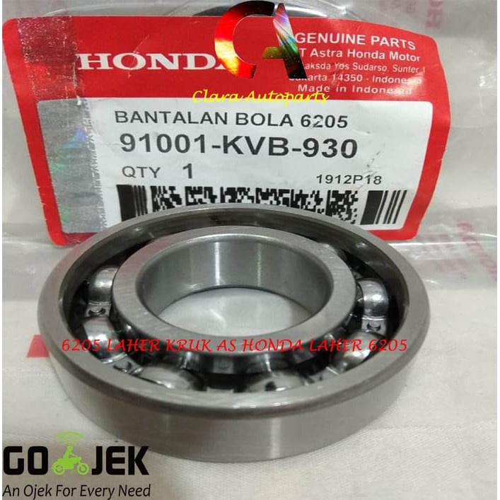 BEARING 6205 LAHER 6205 LAHAR 6205 LAHER KRUK AS BEAT SCOOPY
