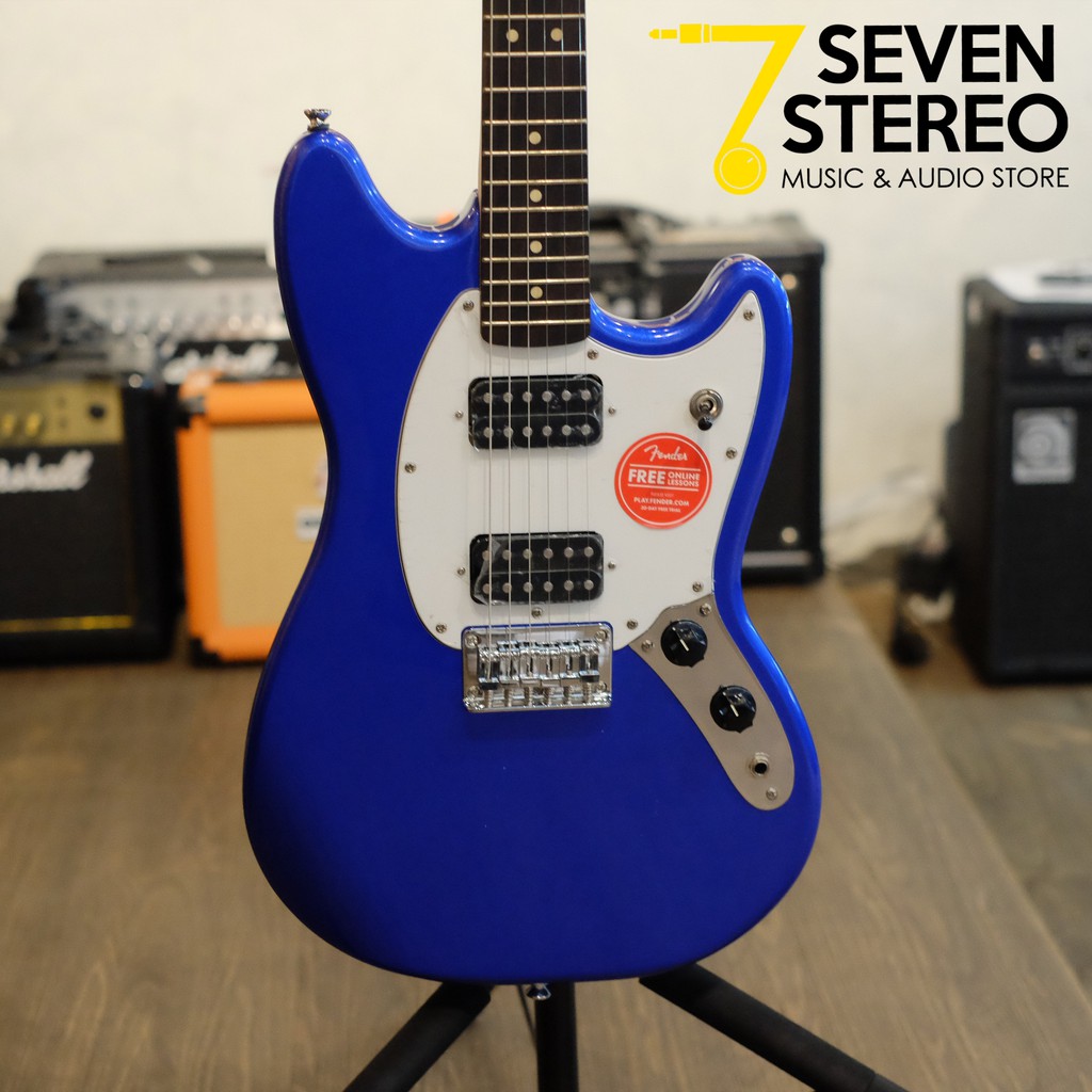 Squier Bullet Series Mustang HH Imperial Blue