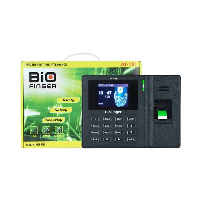 BIOFINGER AT101 MESIN ABSENSI FINGERPRINT AT-101 SIDIK JARI