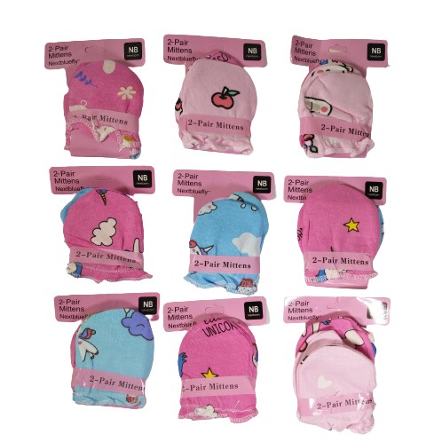 Mitten | Sarung Tangan Bayi Premium Nextbluefly Mittens Motif SNI