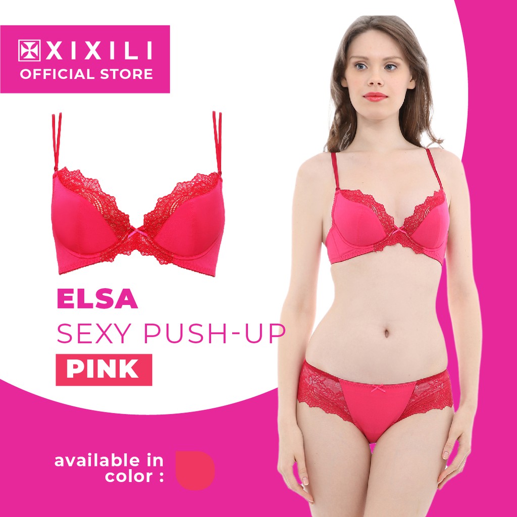 XIXILI bra ELSA SEXY PUSH UP bh renda sexy premium