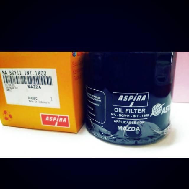 saringan oli untuk mobil Mazda, Timor, kia, hyundai merk aspira