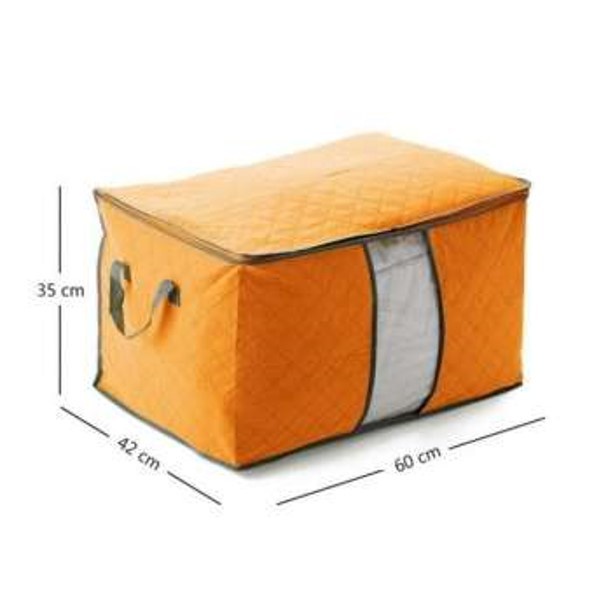 Tas Bed Cover Selimut Baju Jumbo / Storage Box Organizer Serbaguna